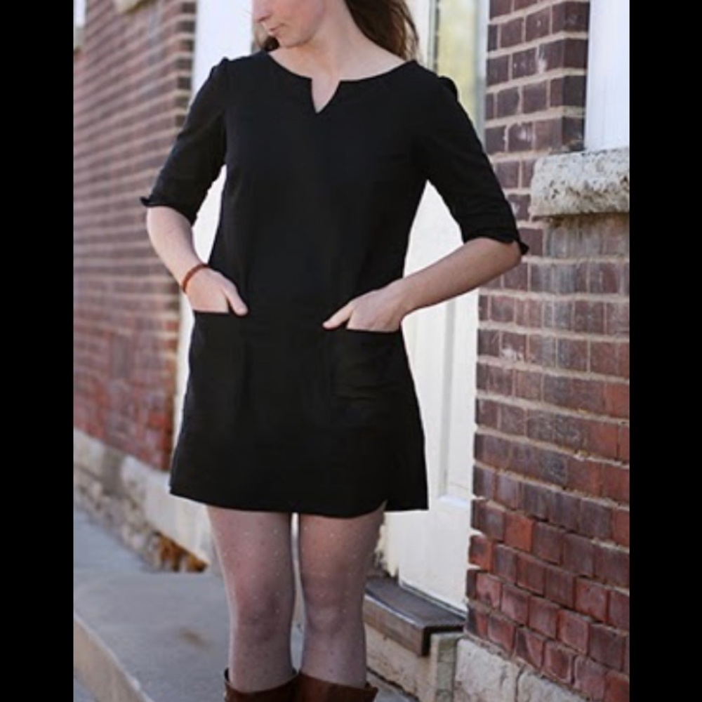 Emerson Fry Womens Size  XXS Black Cotton Modd Dress